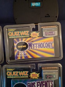 2 Used Quiz Wiz  Handheld  Consoles And 6 Unopened Games And The Books