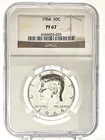 New Listing1964 50c PROOF SILVER KENNEDY HALF DOLLAR NGC PF 67