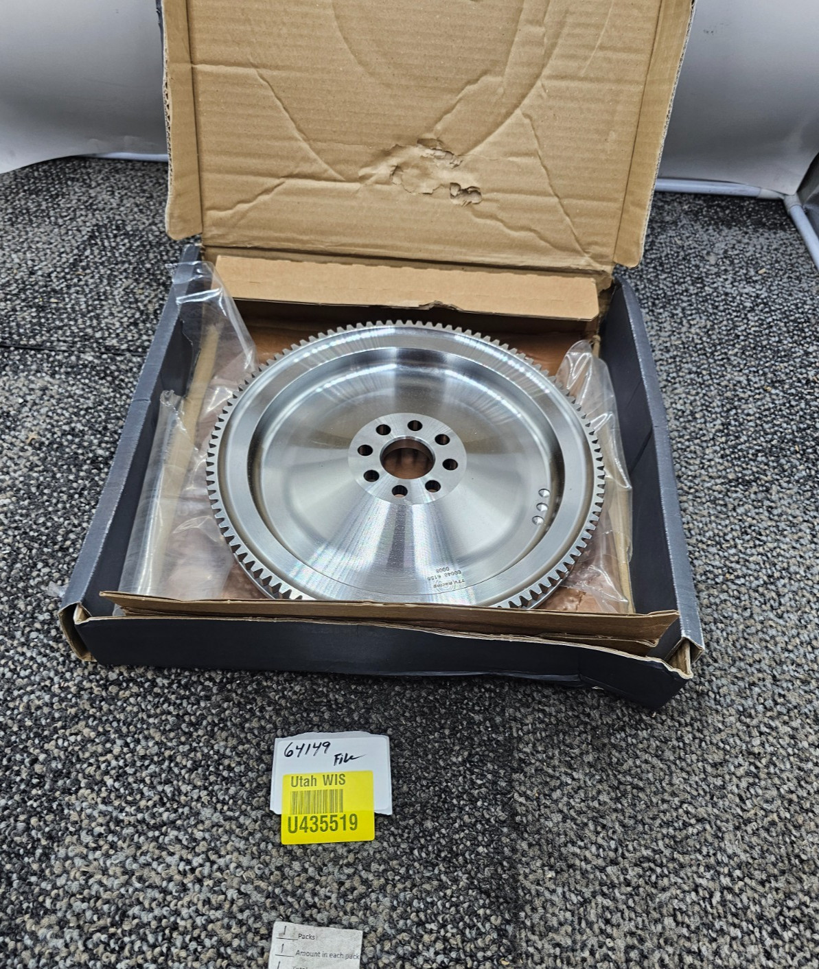 TTV Racing 60048 6155 Lightweight Flywheel Fits Toyota 2ZR Lotus Elise S3 & S3S