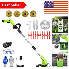 Versatile Lawn Trimmer With 3 Cutting Options - Perfect For Gardens And Patios