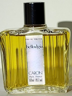 Vintage ~ BELLODGIA Caron ~ Eau de Toilette EDT Splash Perfume ~  2 fl oz