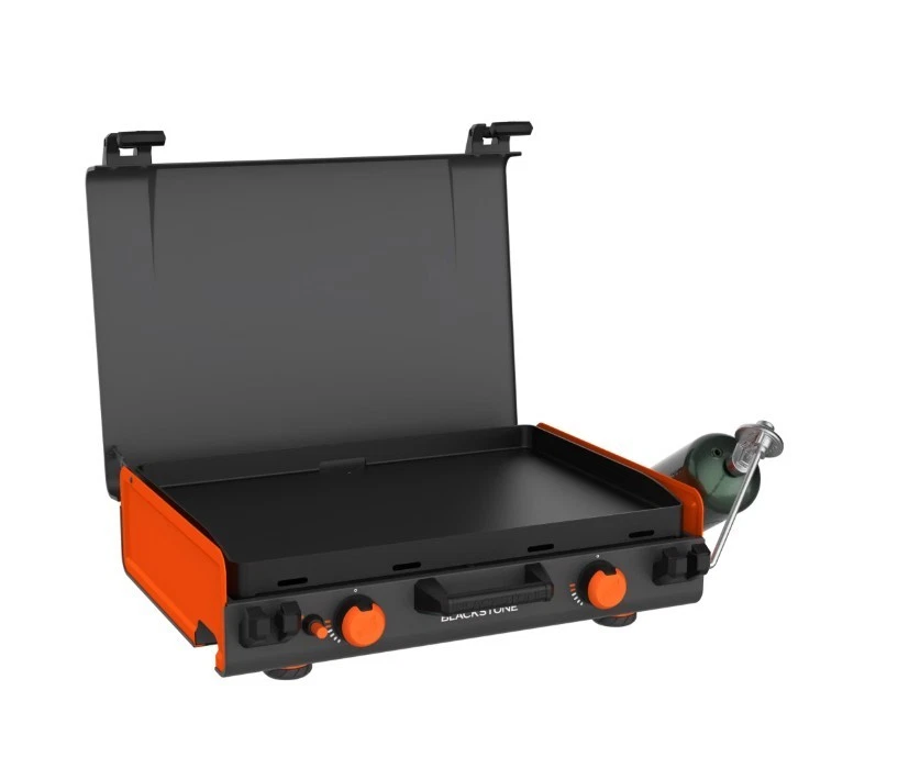 New Blackstone 20"x14" Adventure Ready Propane Griddle - Latching Hood & Handle
Opens in a new windo