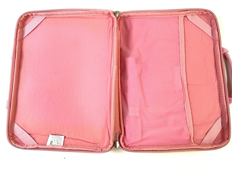 Hello Kitty 12”x9” Tablet Case Korean Exclusive Pink Leopard Heart Print New - Image 2 of 4