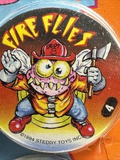 Vintage 1994 Slammer Whammers Fire Flies 24 Caps and 2 Slammers Firefighter
