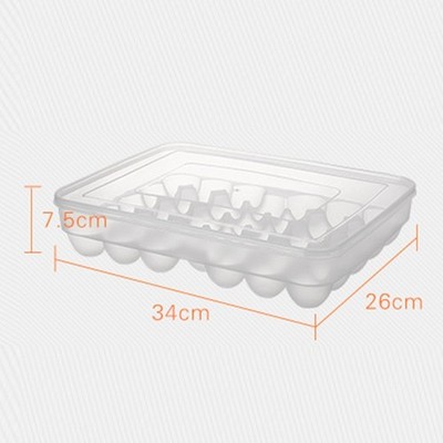 34grid tragbar Ei Aufbewahrungsschachtel Halter Behälter bruchsicheres Lager Box