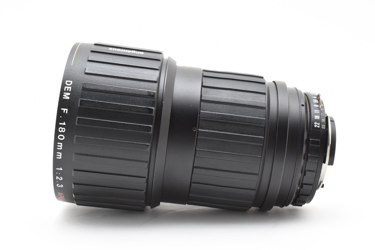 Angenieux DEM F2.3 180mm APO Nicon Fマウント Super Rare！】Angenieux DEM 180mm f/2.3 APO Nikon F Mount MF Lens