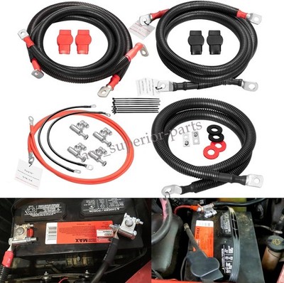 7,3L Diesel Batteriekabel Satz für 1999-2003 Ford Superduty F250/F350/Excursion