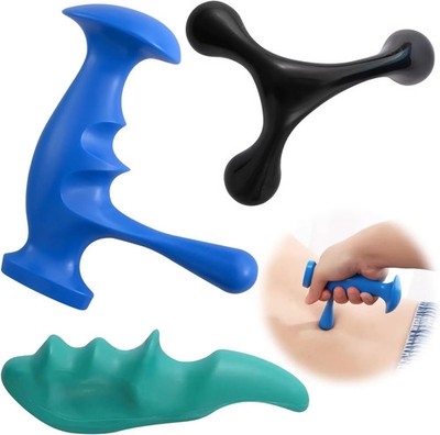 3PCS Thumb Saver Massage Tools,Manual Deep Tissue Massage,Set Include 1 Green Th