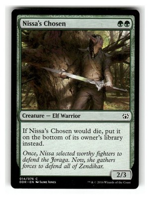 Nissa's Chosen 14 Duel Decks: Nissa vs. Ob Nixilis Magic: The Gathering NM