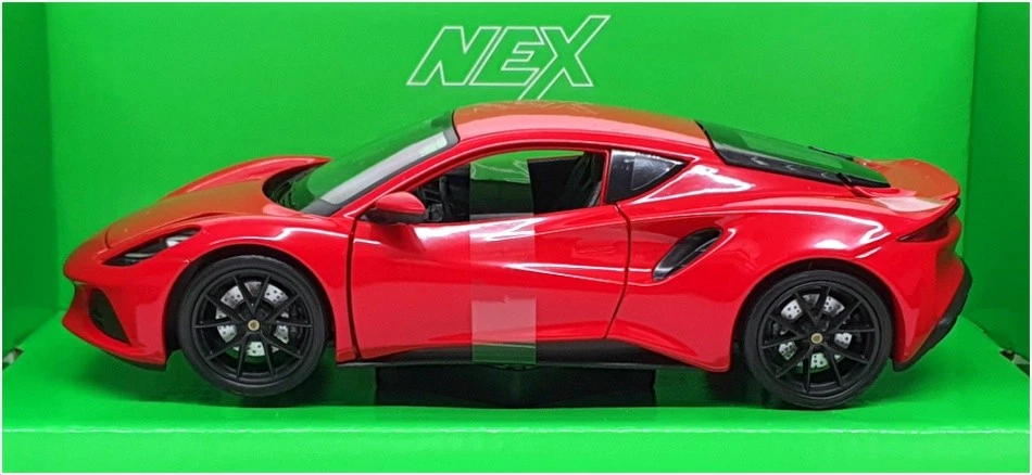 Welly NEX 1/24 Scale Diecast 24115W - Lotus Emira - Red - Image 3 of 4