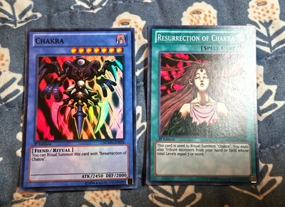 Chakra + Resurrection of - Ritual Set Number Hunters NUMH-EN052 EN052 - Yugioh - Photo 1/4