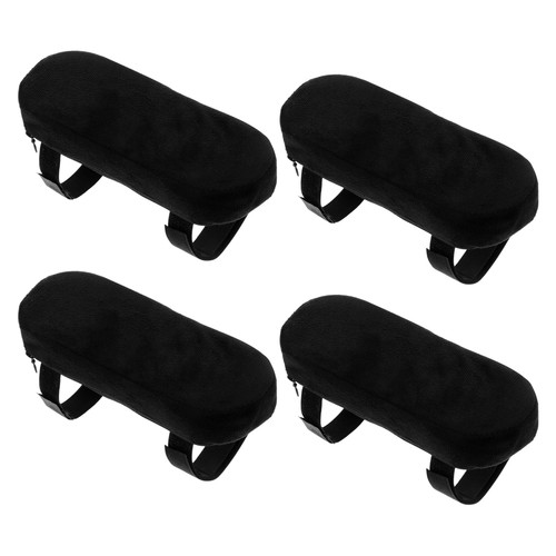  4 Stück Armlehnenauflage für Bürostuhl: Handballenauflage Kissen Armauflagen abnehmbar - Bild 3 von 12