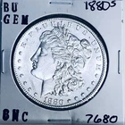 1880 S BU GEM MORGAN SILVER DOLLAR UNC MS+++ U.S. MINT RARE COIN 7680