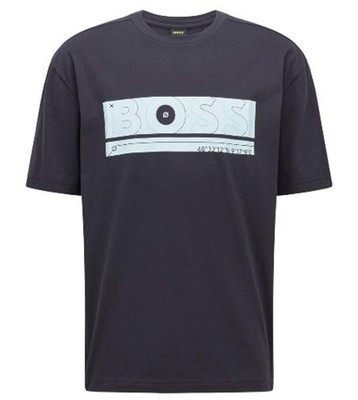 Tee shirt Hugo boss laid back tシャツ Relaxed Fit TChup T-Shirt in