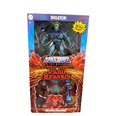 Masters of the Universe Origins Stranger Things Skeletor/Demogorgon 5.5'' Figures