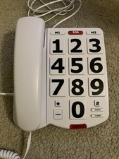 Big Button Phone for Seniors, Large Button Phones for Elderly w/ Box