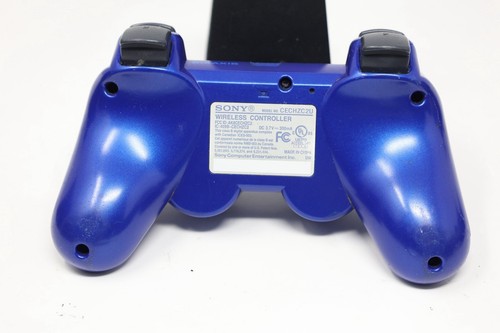 Controller Wireless Ufficiale SONY PS3 DUAL SHOCK DUALSHOCK 3 Blu (LEGGI) - Foto 2 di 8
