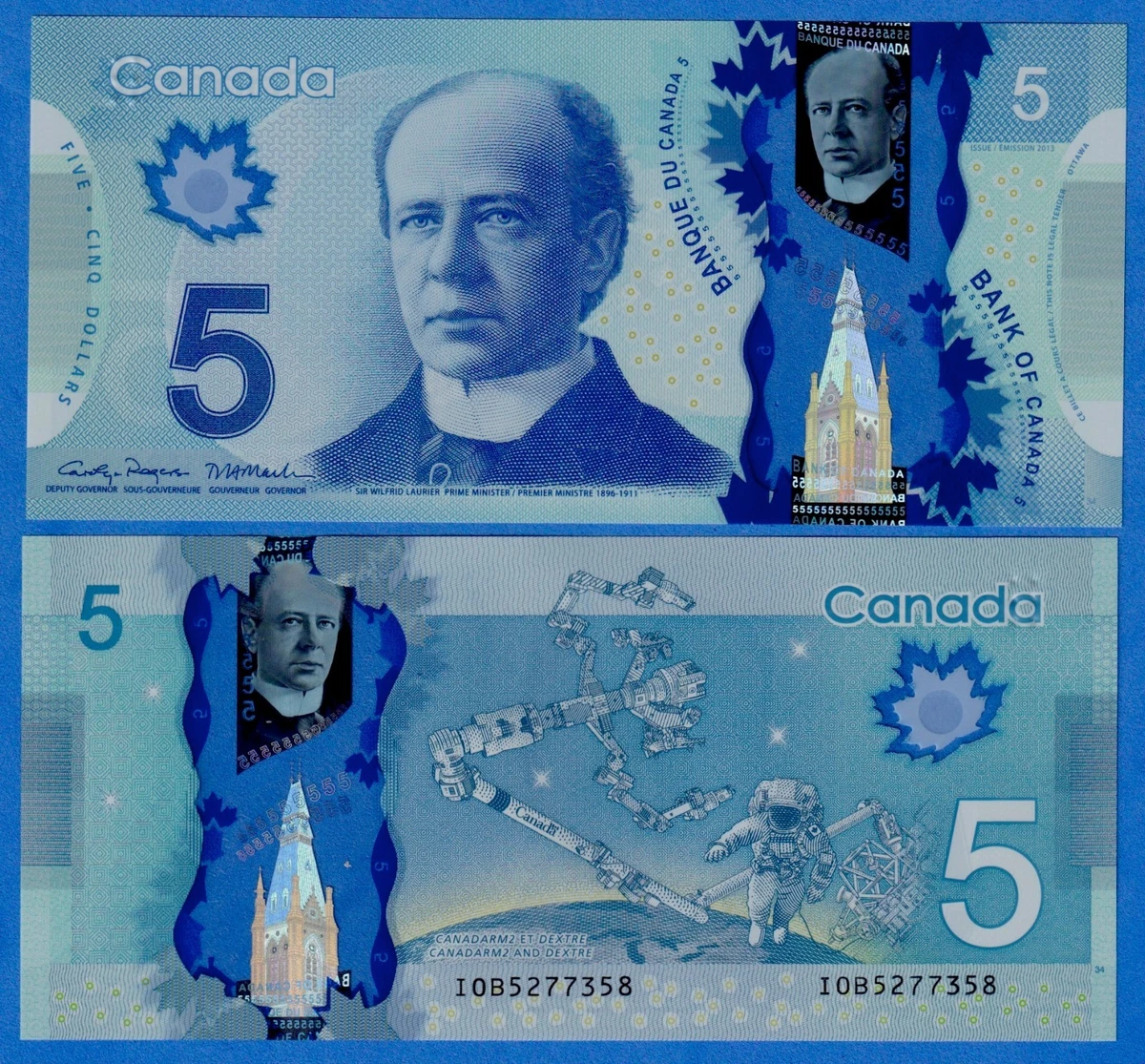 Uncirculated Bank of Canada Polymer Notes for sale | eBay