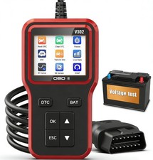 OBD2 Scanner with Battery Tester - Vehicle Code Reader for Check Engine Light...