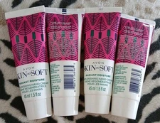 4x Purse Size Radiant MOISTURE HAND CREAM 1.5 - Floral - Skin So Soft Avon - New