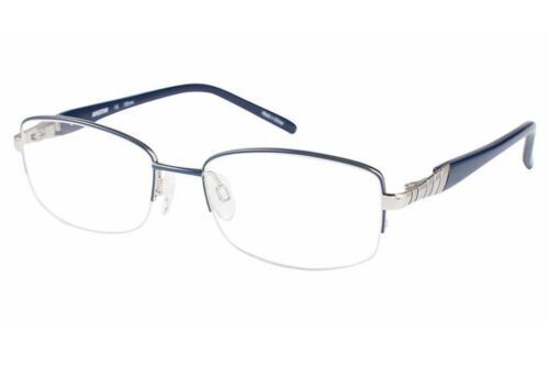 Vintage Charmant Eyeglasses Frame Clear/Blue Tone 4620N CP 54[]14 130mm Vintage Charmant Eyeglasses Frame Clear/Blue Tone 4620N CP  main image 2
