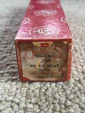 QRS *728 VOLGA BOAT SONG Player Piano Roll
