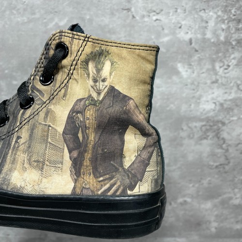 Converse Chuck Taylor All Star Batman The Joker HaHaHaHa DC Comics Women's 7.5 - Picture 4 of 14