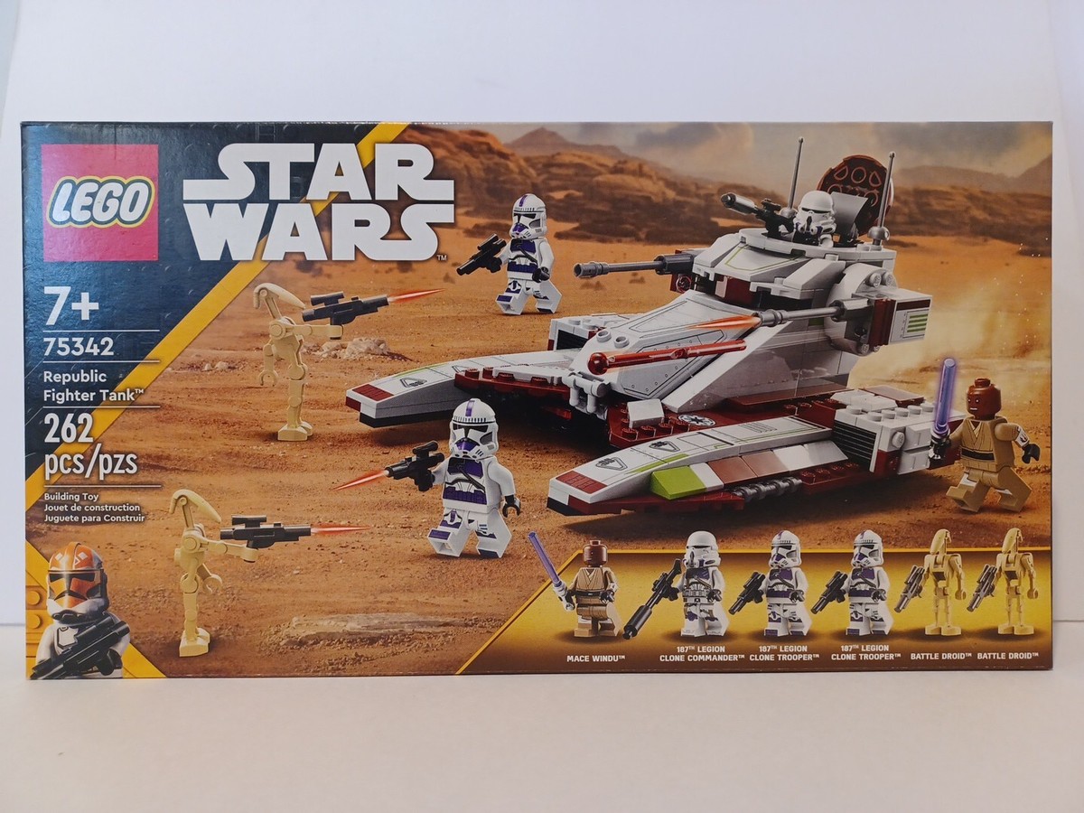 yokunero　1113 LEGO Star Wars Republic Fighter Tank 75342 Building Kit (262