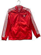 Adidas Youth Size L Tracksuit Set Jacket  Pants - Red/White  Fast Shipping 