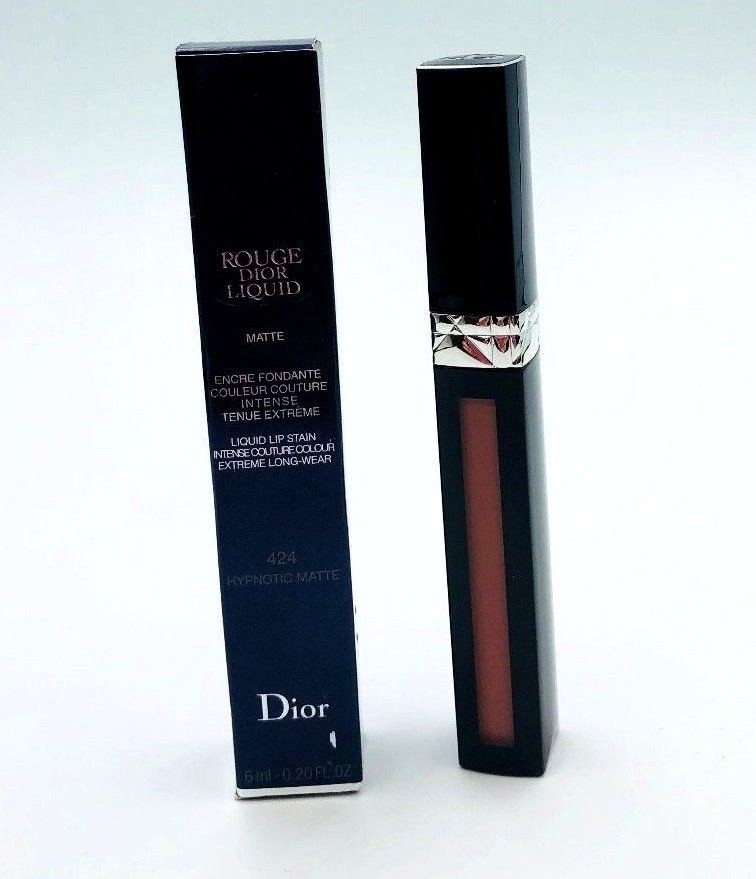 Dior Rouge Dior Liquid Metal Liquid Lip Stain 424 Hypnotic Matte