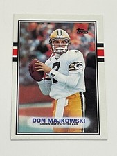 1989 Topps Football #373 - Don Majkowski RC - Green Bay Packers