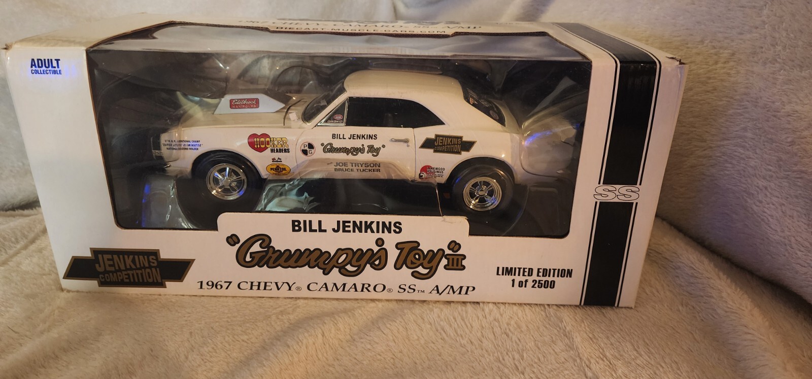 1967 Camaro SS A/MP 1:18 Diecast Grumpy's Toy III 1/2500 Bill Jenkins 67 RARE