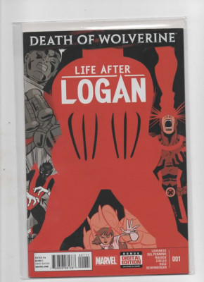 Marvel Comics Death Of Wolverine Life After Logan #1 2014 NM To NM+