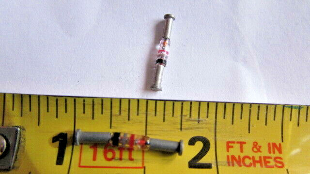 1N82 Vintage General Instruments Color Coded Crystal Diode 1950's
