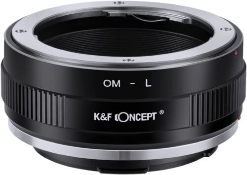 K&F Concept Manual Lens Adapter for Olympus OM Mount Lens to L Mount Camera Body - Picture 2 of 9