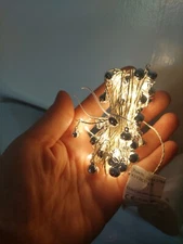 New IKEA STRALA Led Jingle Bell Lighting Chain with 40 String Lights