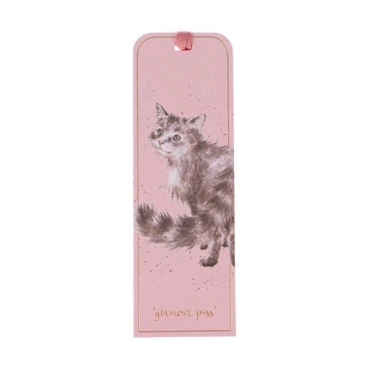 Wrendale Designs Cat Bookmark - 50 x 150 mm Glamour Puss Book Mark