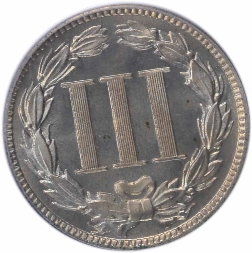 1889 Three Cent Nickel PR66 PCGS - Image 4 of 4