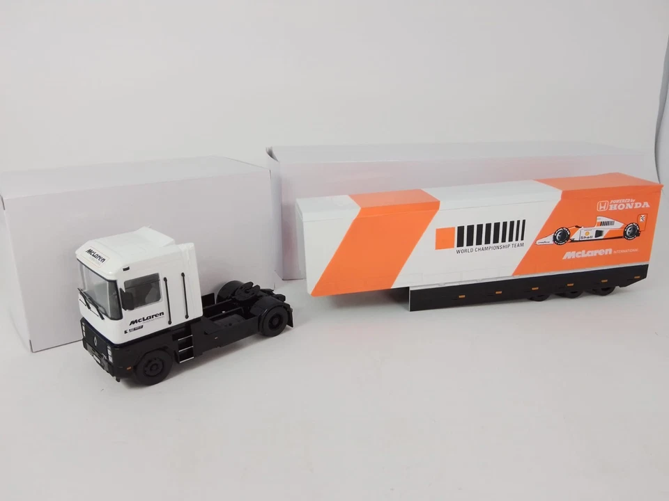 Altaya Renault Magnum Mclaren F1 car transporter  World Champion 1/43 LAF1713 - Immagine 2 di 4
