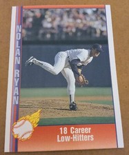1991 Pacific Trading NOLAN RYAN Baseball Card #85. TEXAS RANGERS. HOF 