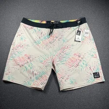 Rip Curl Mirage Paradiso Tropical Hawaiian Print Mens Board Shorts US Size 40