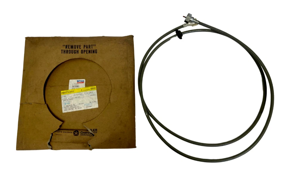 1972-1977 Dodge Truck D100 D200 D300 Speedometer Cable 3635001 NOS - Image 2 of 4
