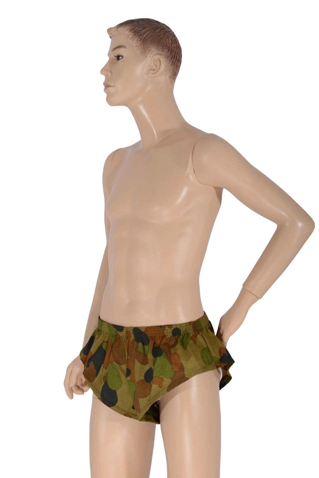 Men's Auscam Camouflage Ripstop Nylon Original Cut Booty Shorts
Opens in a new window or tab