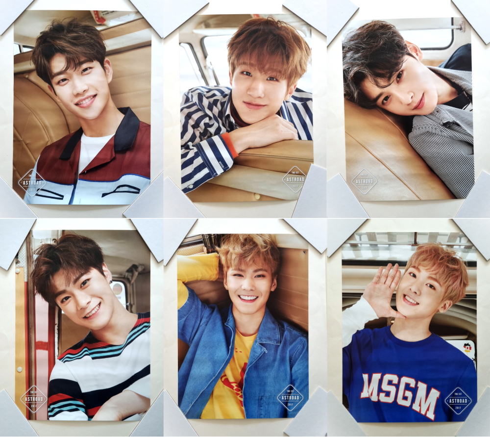 ASTRO トレカ等 ASTRO The 1st ASTROAD 2017 Concert Official Poster Chaeunwoo