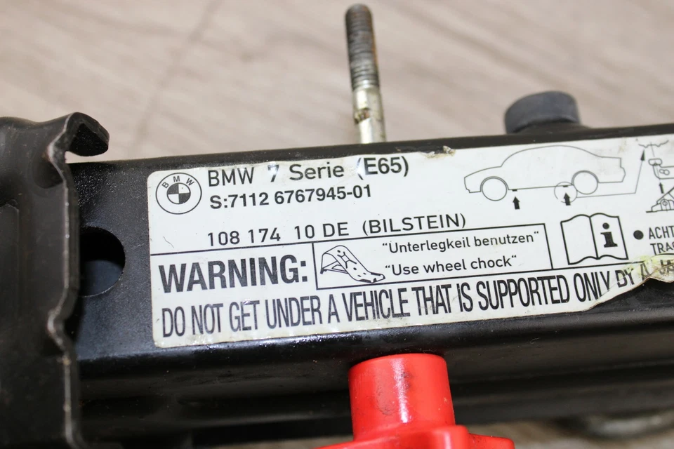 02-08 BMW E65 E66 745LI 745I 750I 750LI GATO SERVICIO COCHE EMERGENCIA  Foto 3 de 4