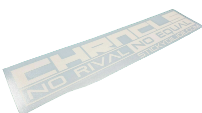 CHRNCLS Chronicles No Rival No Equal Stickydiljoe Decal Sticker 12