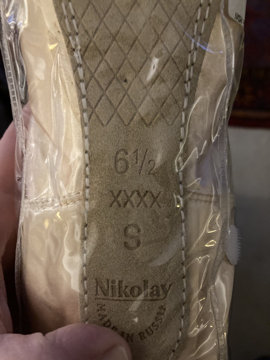 グリシコ　NOVA 5 XXXX Brand New Nikolay Grishko Nova Pointe Shoes 6.5 XXXX 4X S