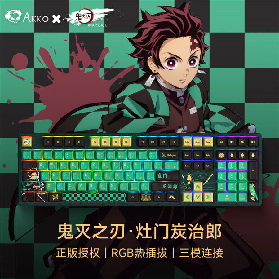 Demon Slayer x Akko Nezuko Tanjirou 5108B Plus Hot Swap RGB