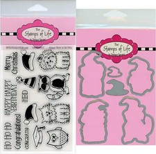Stamps of Life Stamps  Die Cut Set - Christmas Themed Critters