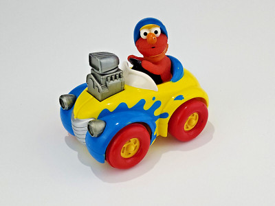 Sesamstrasse Elmo Rennwagen Rev and Go Fahrzeug von Tyco Jim Henson Company 1998